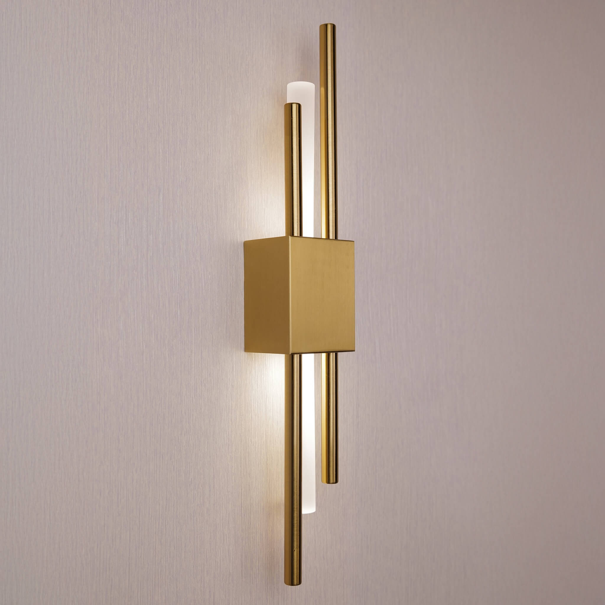 Glitch Wall Light • Gold • Rechargeable Battery • 2 - Pack - Sconce - Haus of Interiors