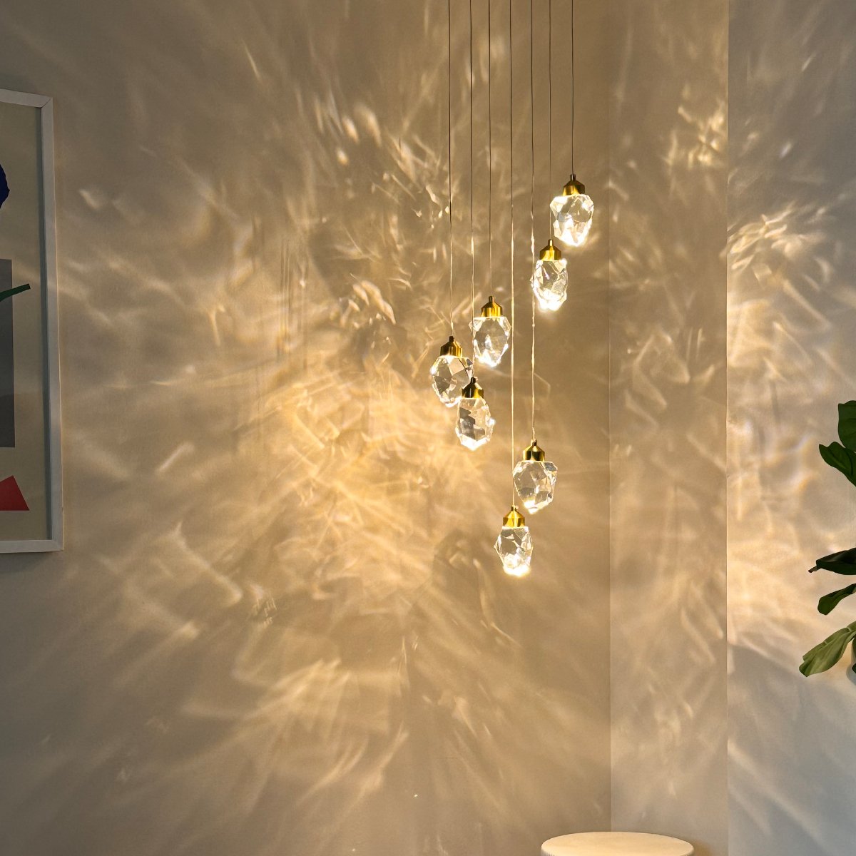 Nordic Crystal Chandelier - Haus of Interiors