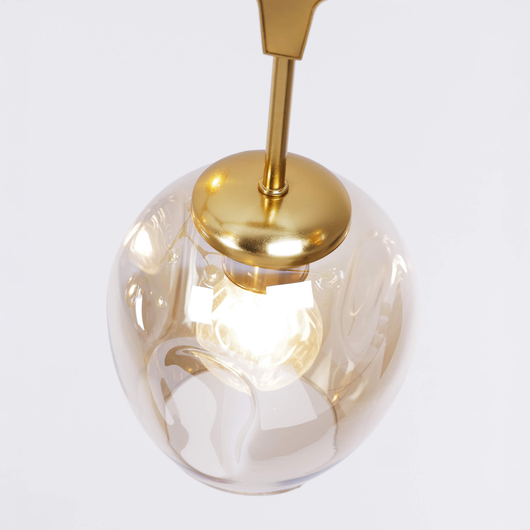 Retro Loft Ceiling Light • Gold - Haus of Interiors