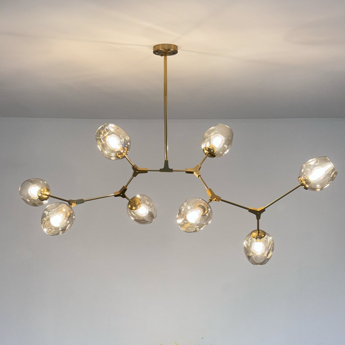 Retro Loft Ceiling Light • Gold - Haus of Interiors