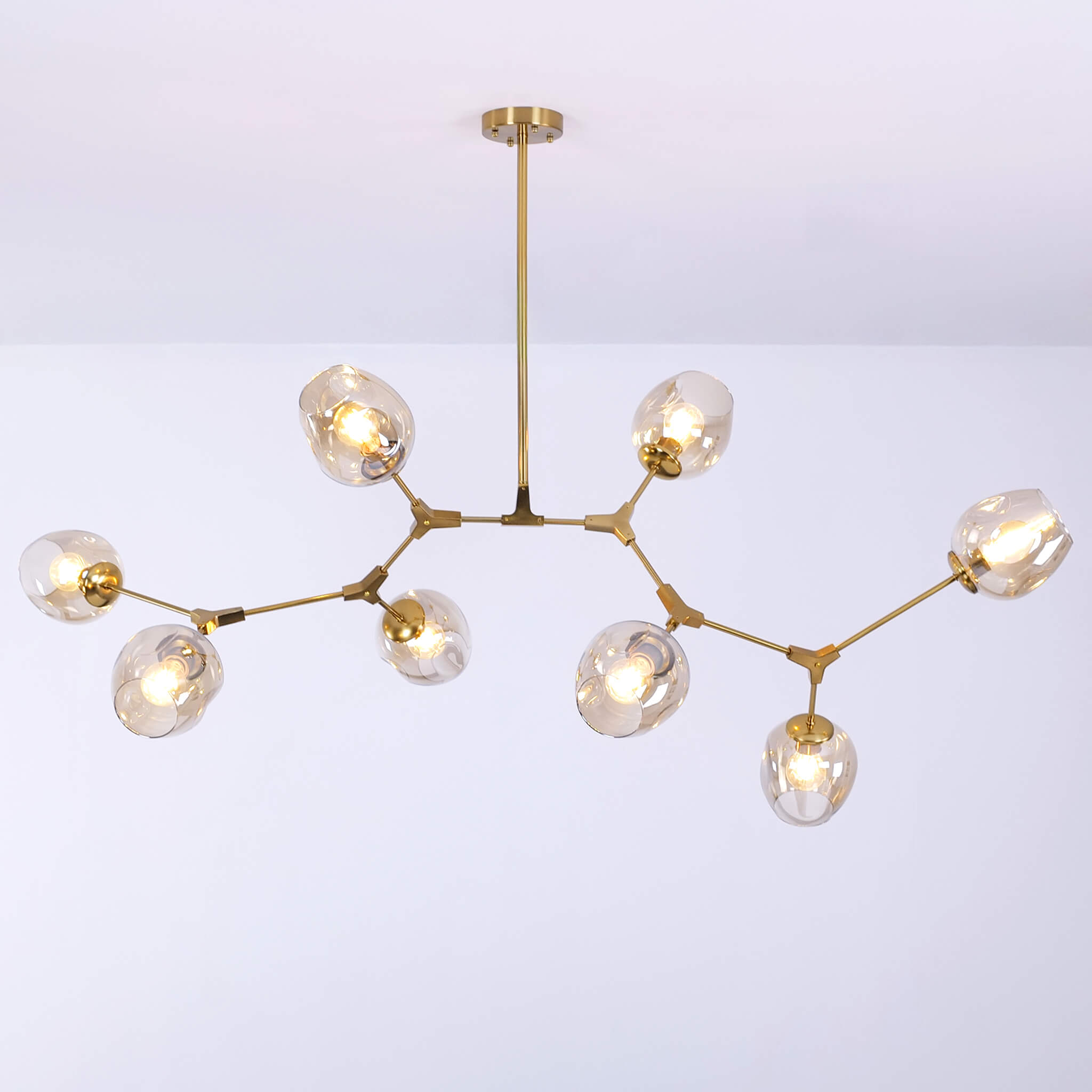 Retro Loft Ceiling Light • Gold - Haus of Interiors